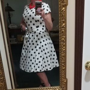 Nu- Nu lower price$$*Full skirt 50s style dress.